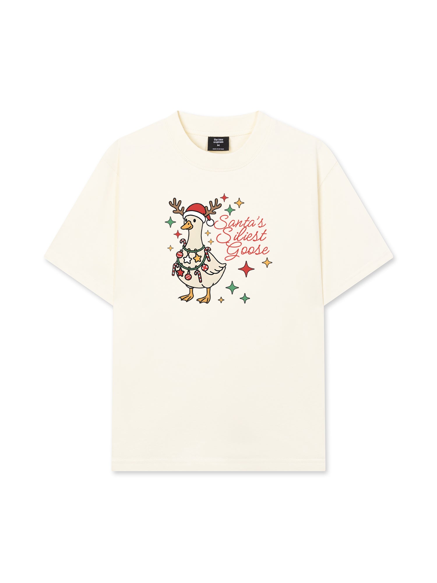Áo Thun Relaxed Fit Santa’s Silly Goose