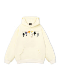 Cat Line Up Hoodie