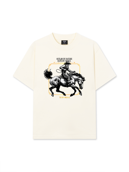 Áo Thun Relaxed Fit The Bad Horse Outlaw By Choice