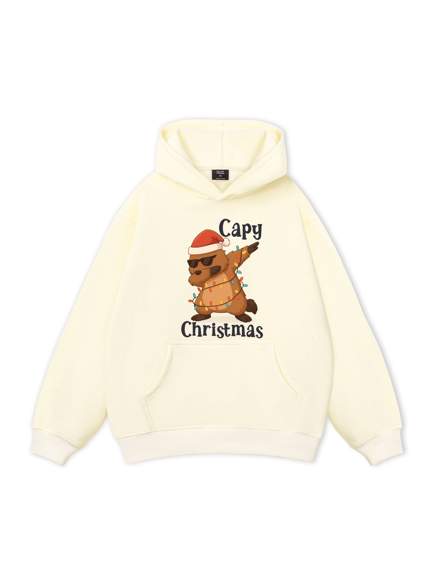 Capy Christmas Dab Hoodie