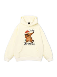 Capy Christmas Dab Hoodie