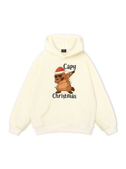 Capy Christmas Dab Hoodie