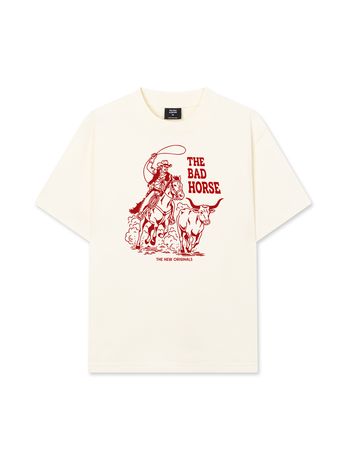 Áo Thun Relaxed Fit The Bad Horse Cowboy Life
