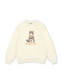Blooming Kitty Sweater