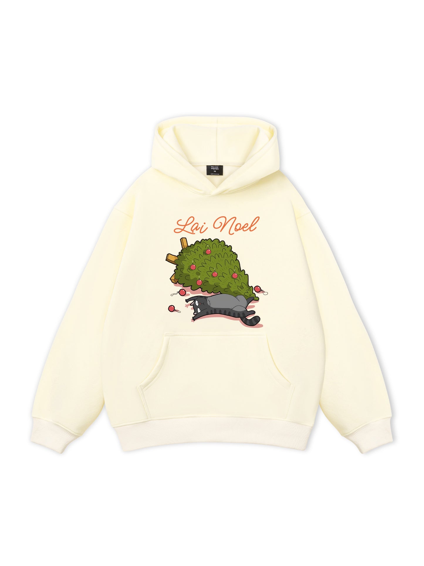 Christmas Trouble Cat Hoodie