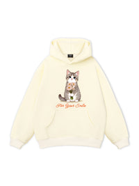 Blooming Kitty Hoodie