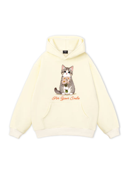 Blooming Kitty Hoodie