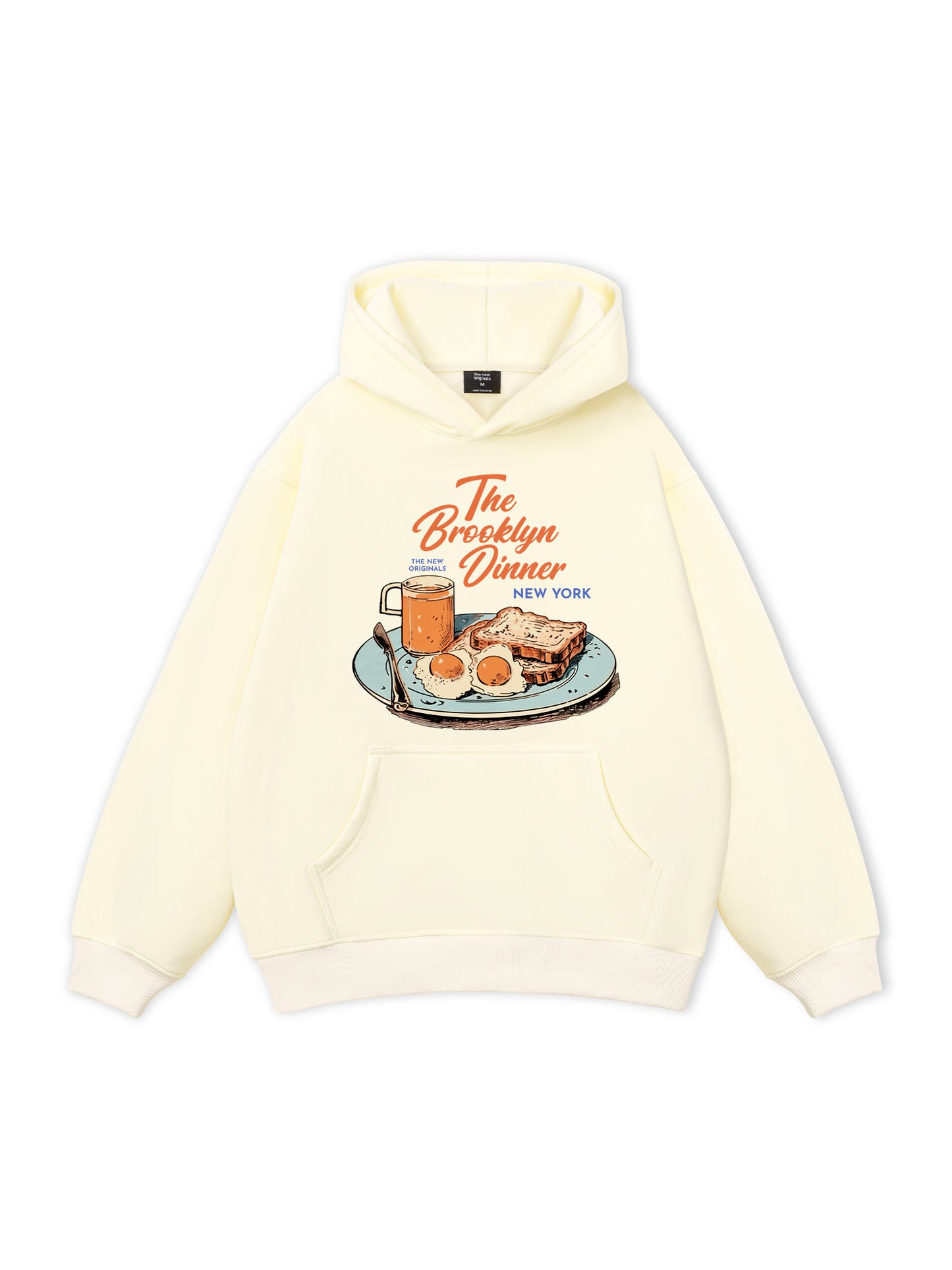 Brooklyn Diner Vintage Hoodie