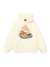 Brooklyn Diner Vintage Hoodie