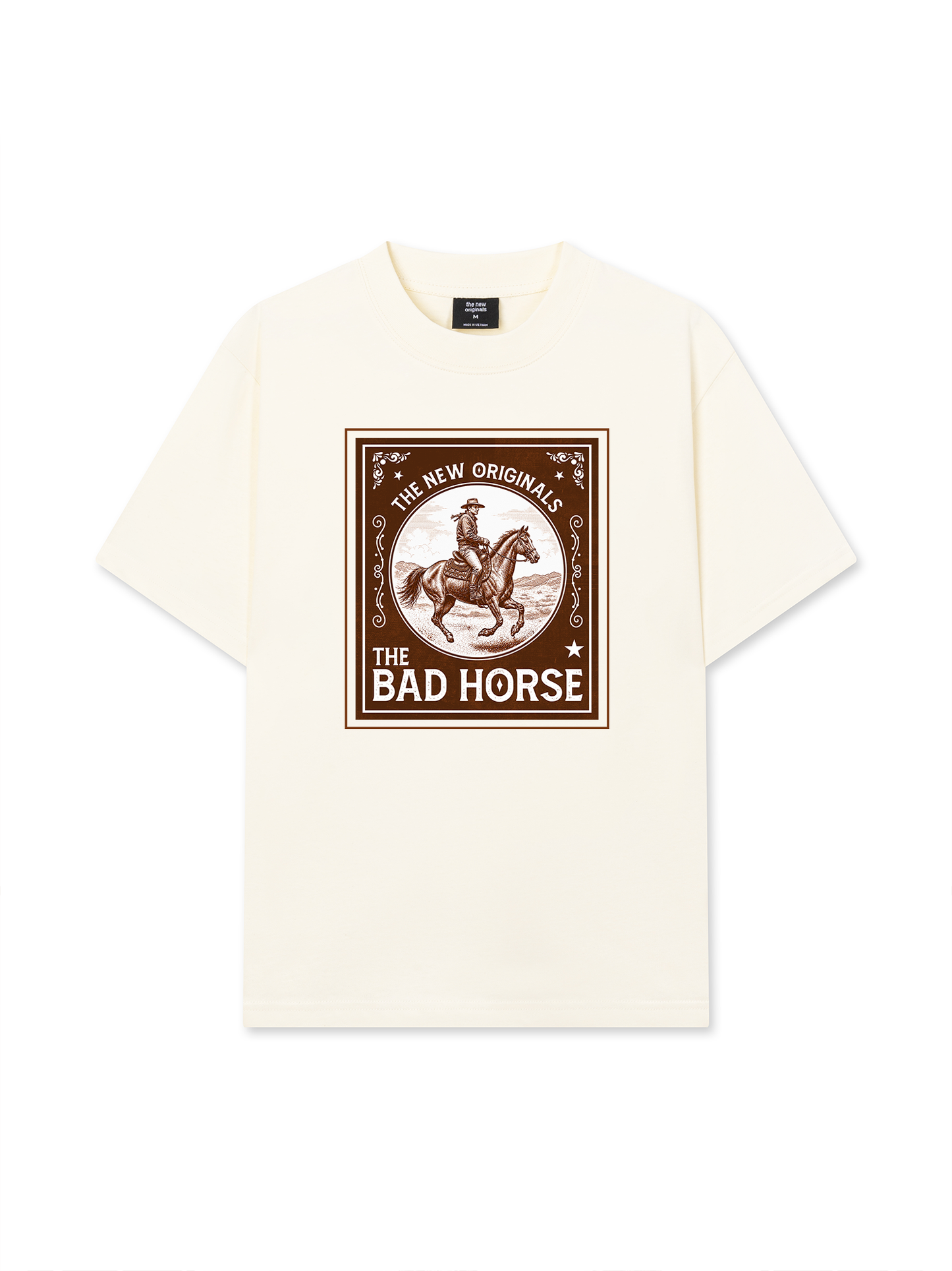 Áo Thun Relaxed Fit The Bad Horse The Bad Horse Vintage Stamp