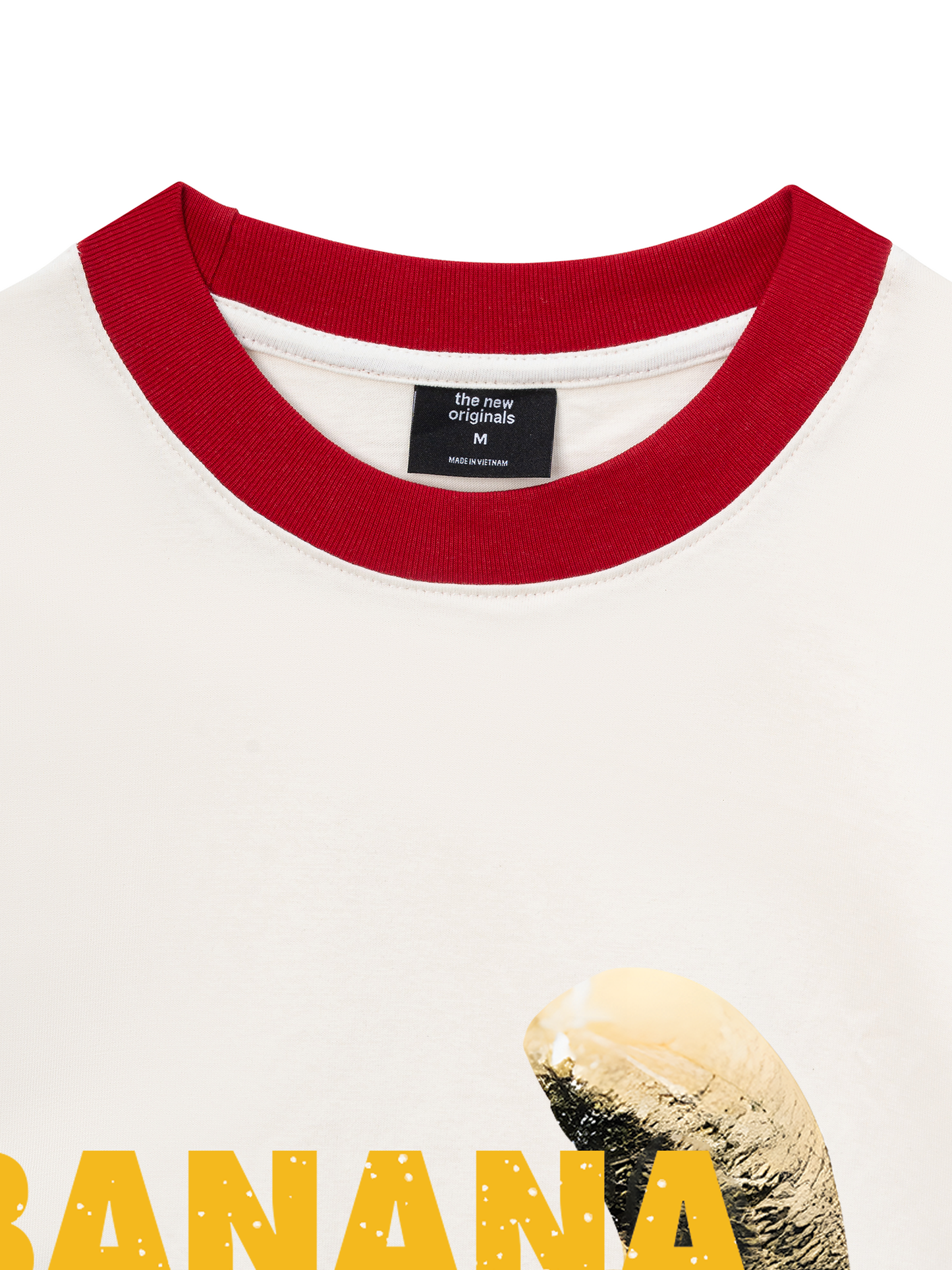 Áo Thun Ringer Relaxed Fit Summer Vibes Retro Bananaa
