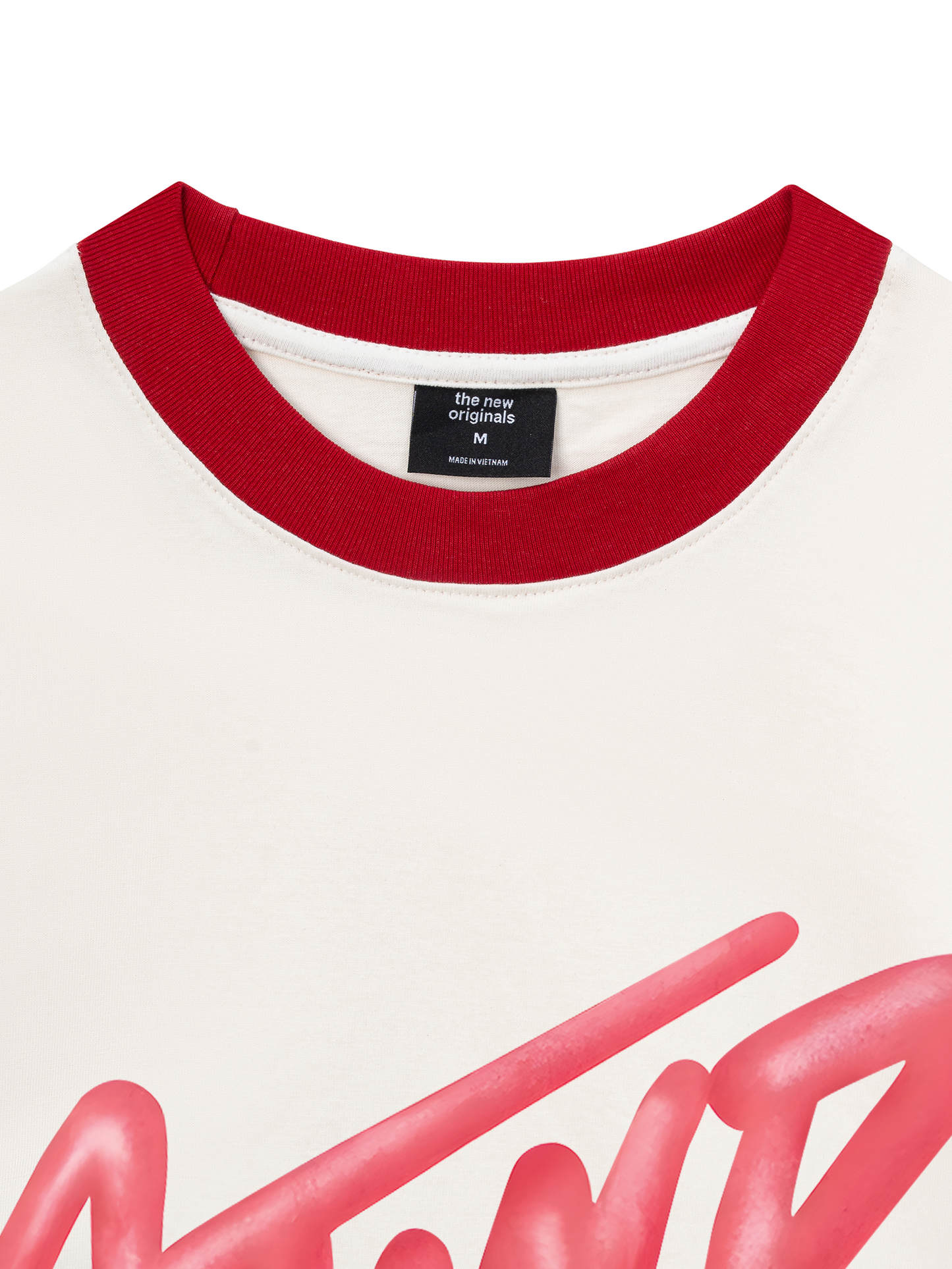 Áo Thun Ringer Relaxed Fit Summer Vibes Berry Stwd