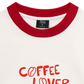 Áo Thun Ringer Relaxed Fit coffee lover club-01