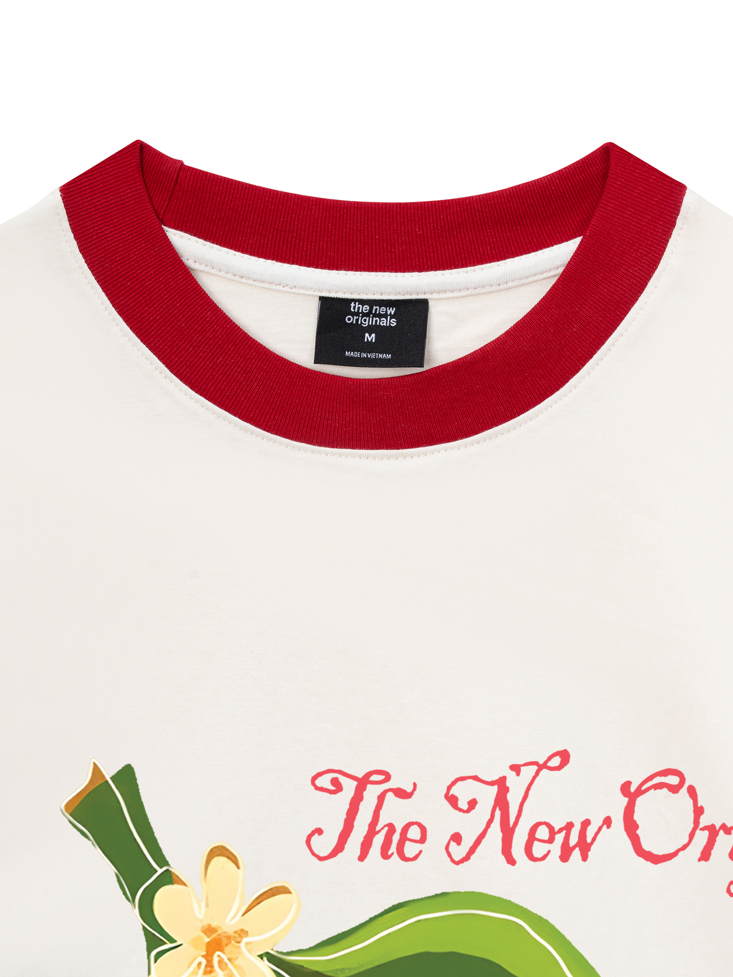 Áo Thun Ringer Relaxed Fit Tropical vibe