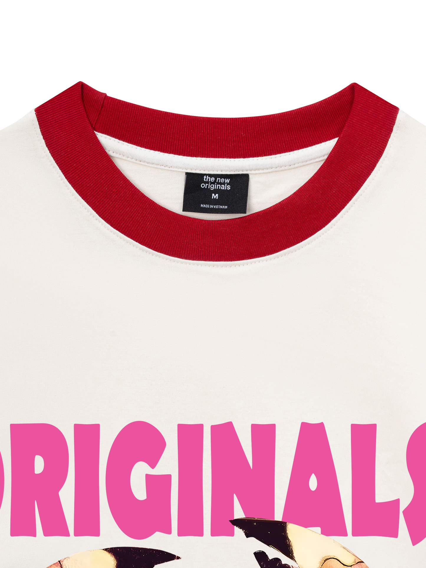 Áo Thun Ringer Relaxed Fit Summer Vibes Originals Beach