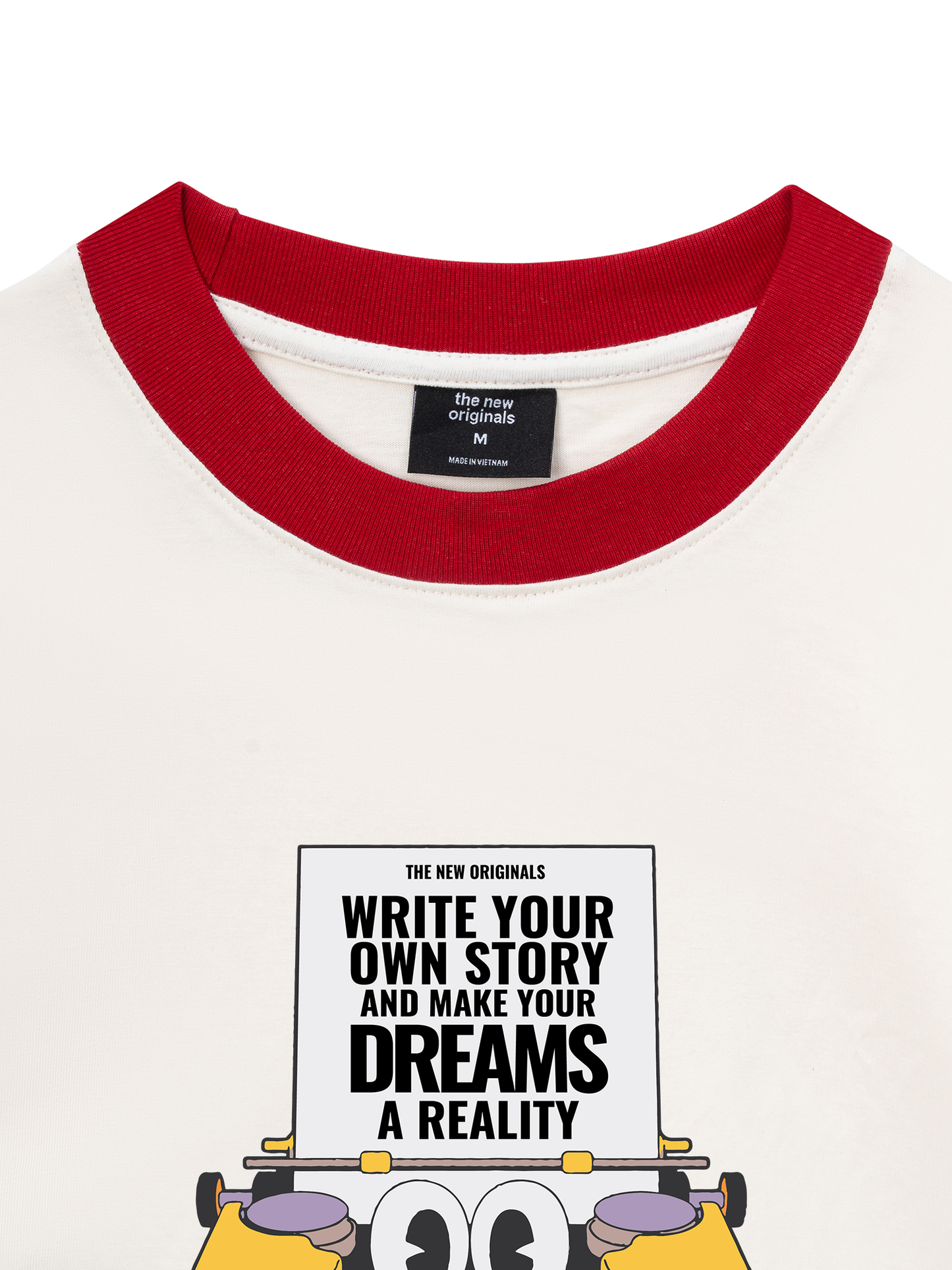 Áo Thun Ringer Relaxed Fit Write Your Own Story