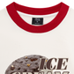 Áo Thun Ringer Relaxed Fit Foody Ice Cream Pie