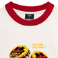 Áo Thun Ringer Relaxed Fit Gangster Smile Cap Art