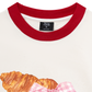 Áo Thun Ringer Relaxed Fit Go Get A Croissant