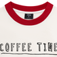 Áo Thun Ringer Relaxed Fit Sweet Pastry Coffee Time