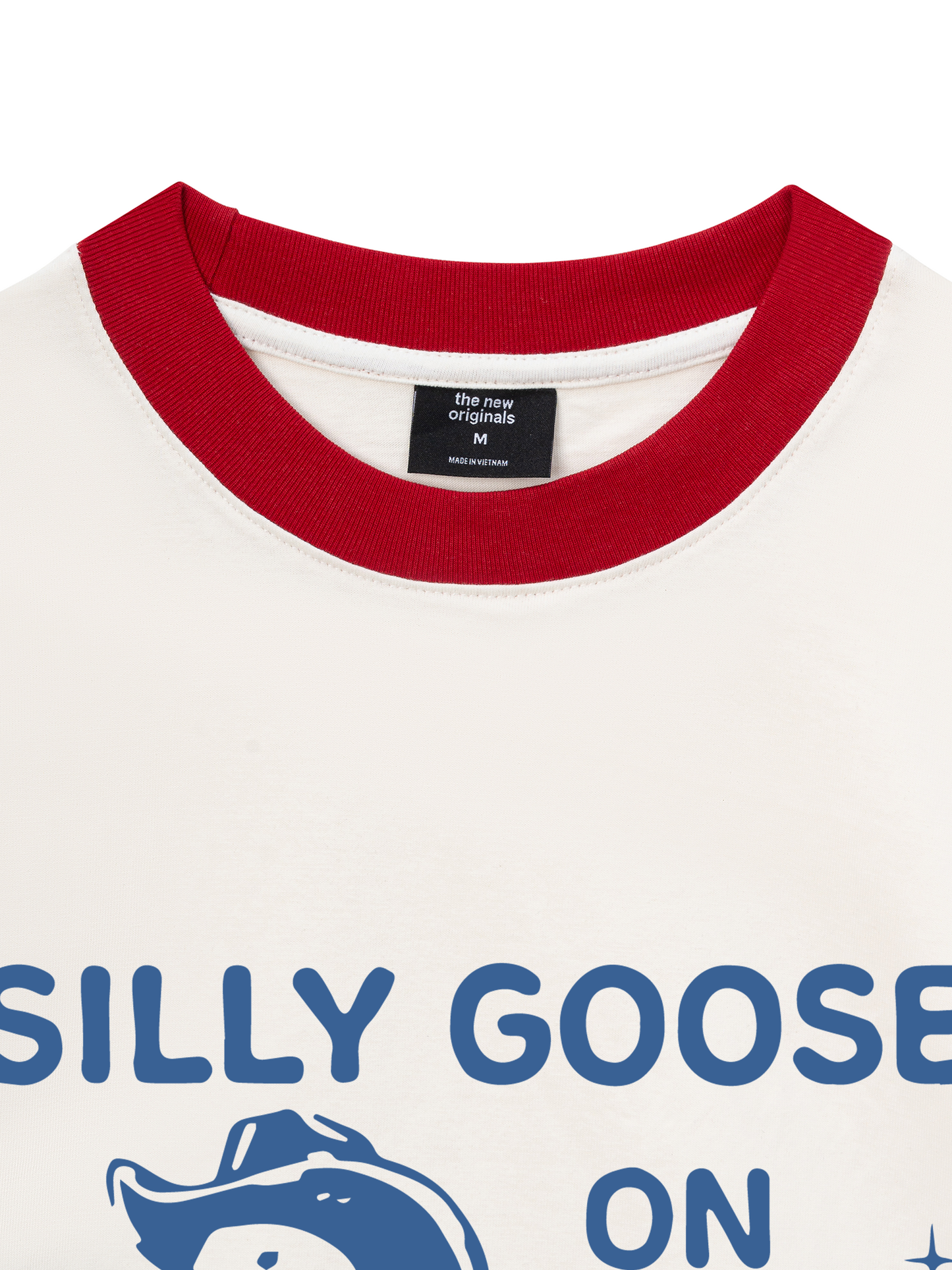 Áo Thun Ringer Relaxed Fit Silly goose