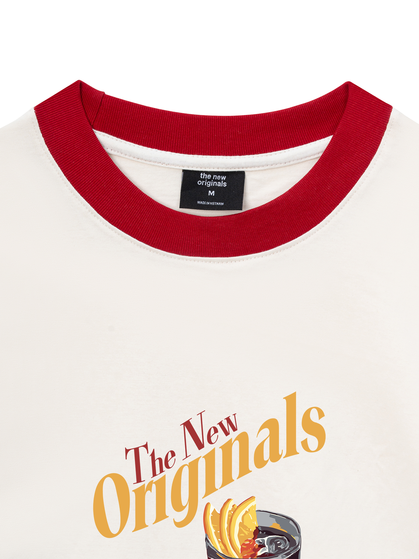 Áo Thun Ringer Relaxed Fit Be Bold The Negroni