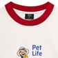 Áo Thun Ringer Relaxed Fit Go Outside Pet Life