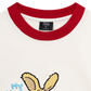 Áo Thun Ringer Relaxed Fit My Name Is Fuzzy Rabbit