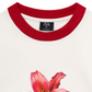 Áo Thun Ringer Relaxed Fit Pearl Lily Flower