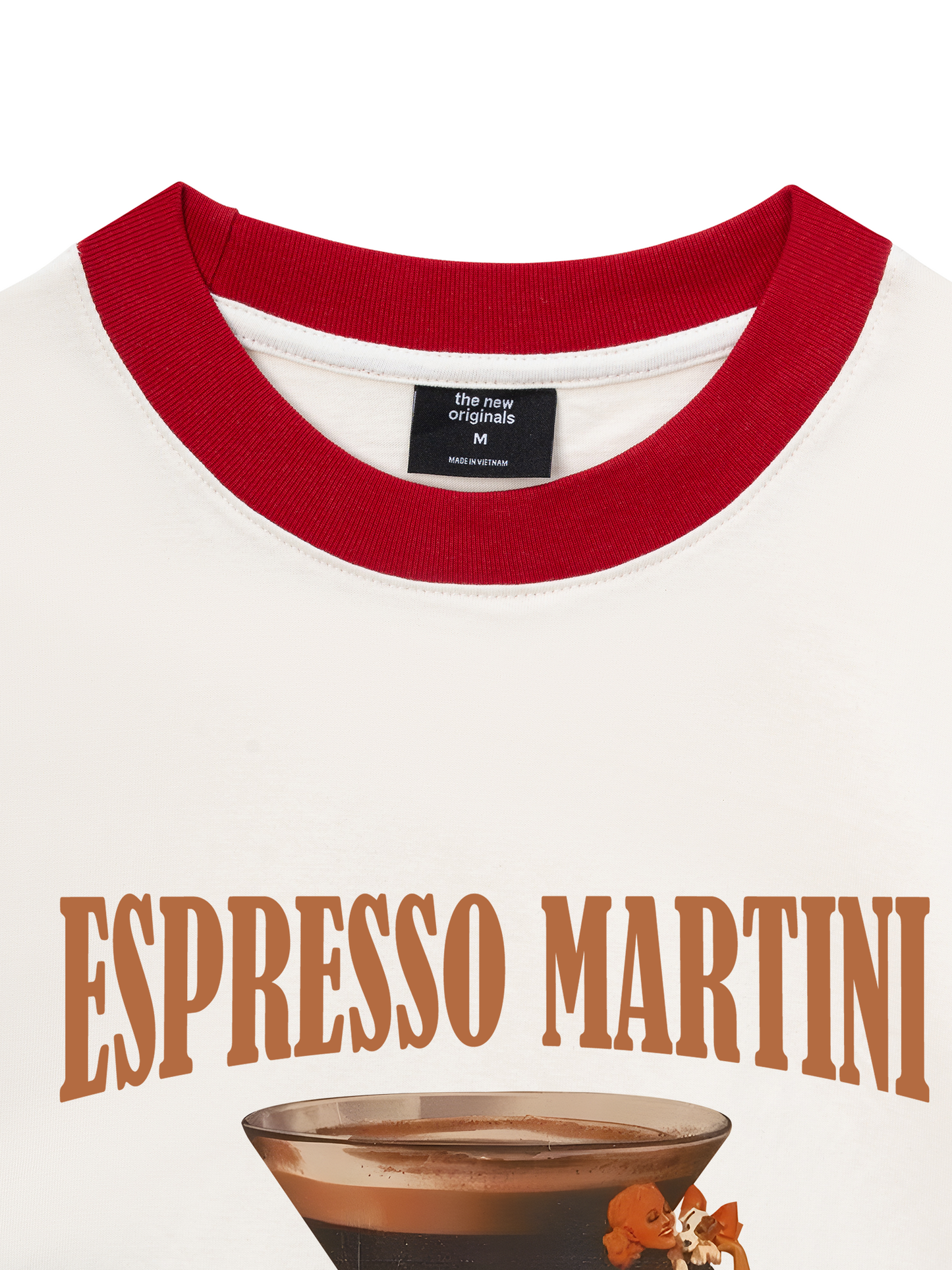 Áo Thun Ringer Relaxed Fit Fresh Espresso Martini