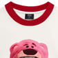 Áo Thun Ringer Relaxed Fit Animal Mood Pink Meow