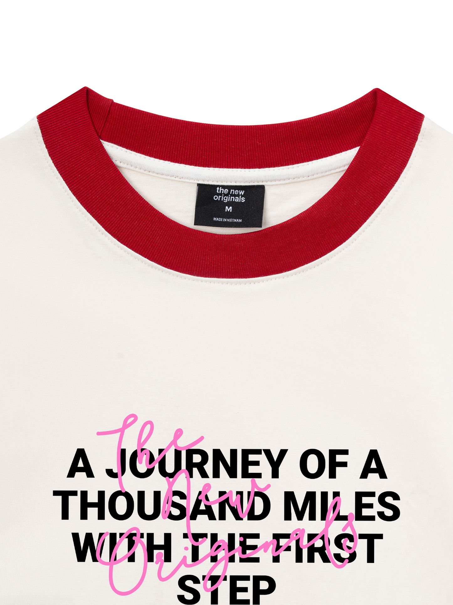 Áo Thun Ringer Relaxed Fit Be Bold The First Step