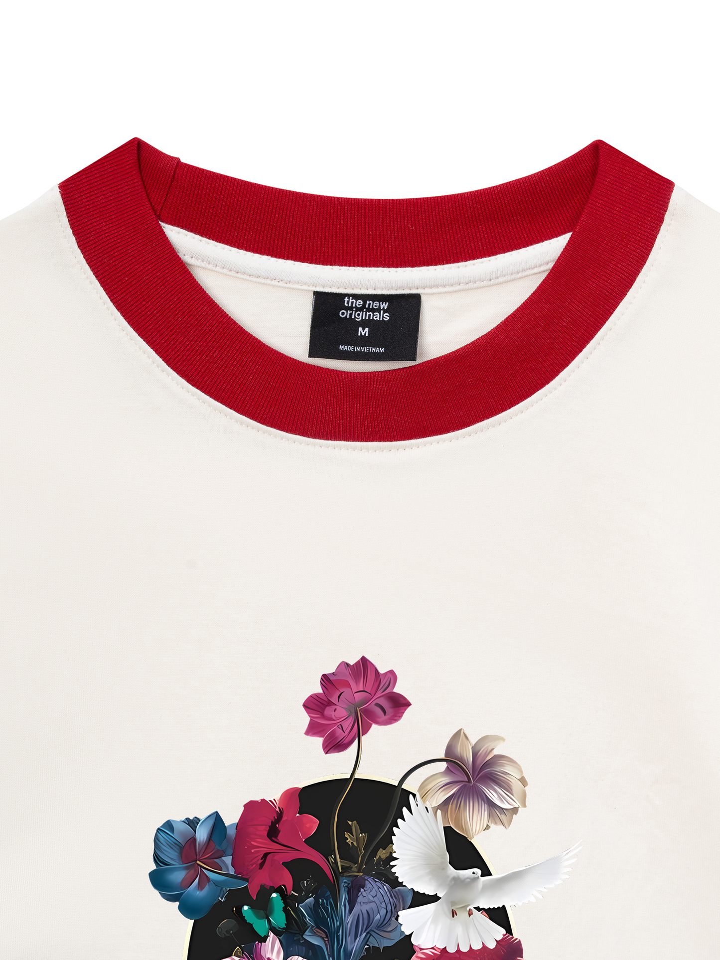 Áo Thun Ringer Relaxed Fit Be Bold The Blood Of The Rebel