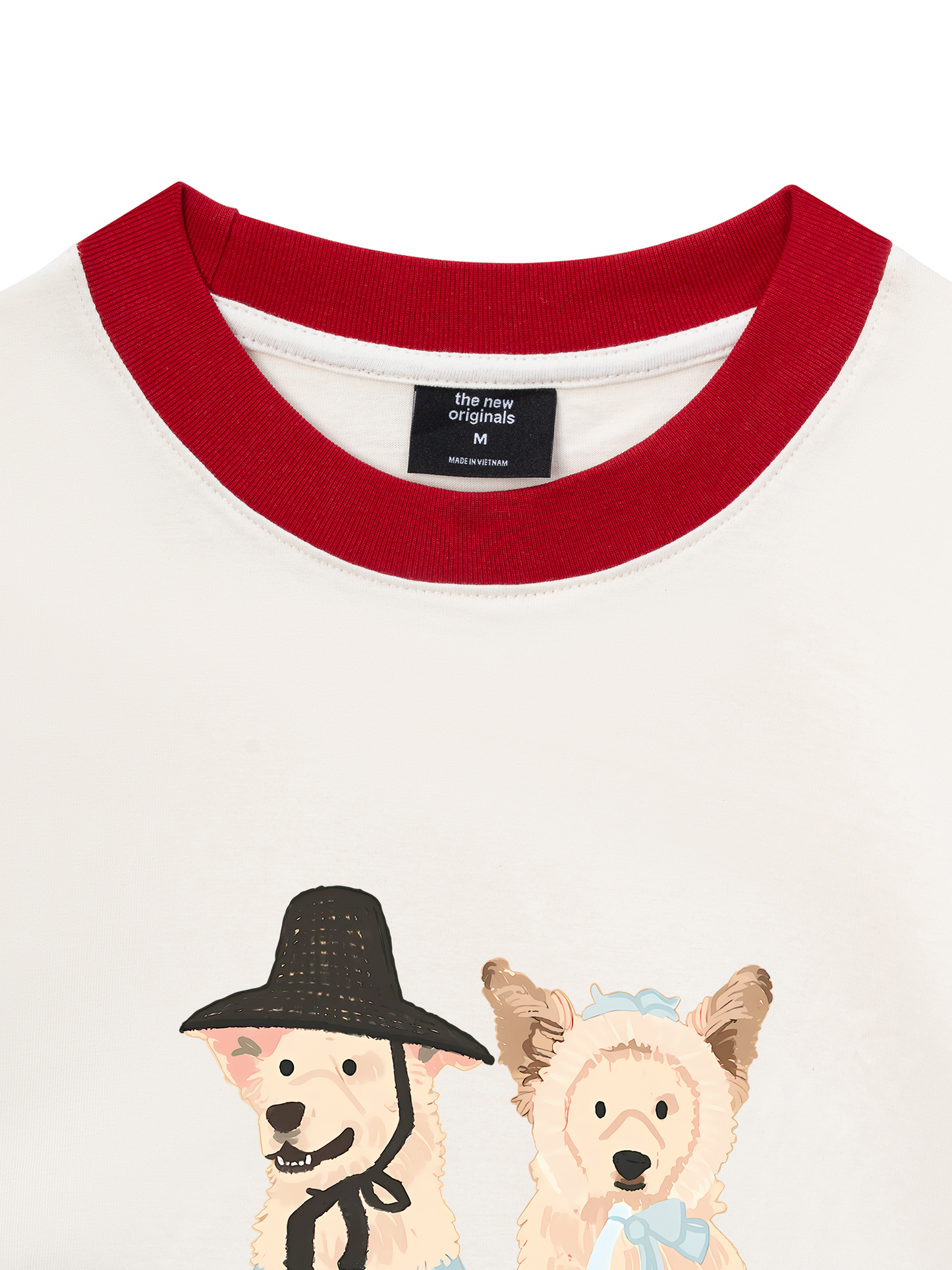 Áo Thun Ringer Relaxed Fit Animal Mood Perfect Pair
