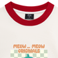 Áo Thun Ringer Relaxed Fit Animal Meow