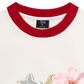 Áo Thun Ringer Relaxed Fit Pearl Bloom_