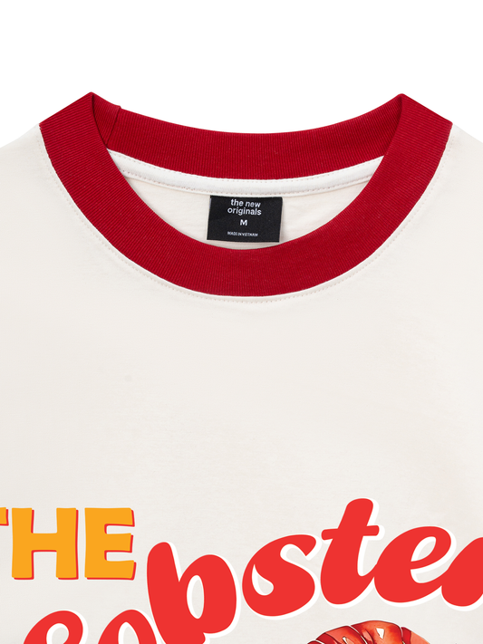 Áo Thun Ringer Relaxed Fit Summer Vibes The Lobster