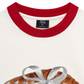 Áo Thun Ringer Relaxed Fit Sweet Pastry Silver Bow