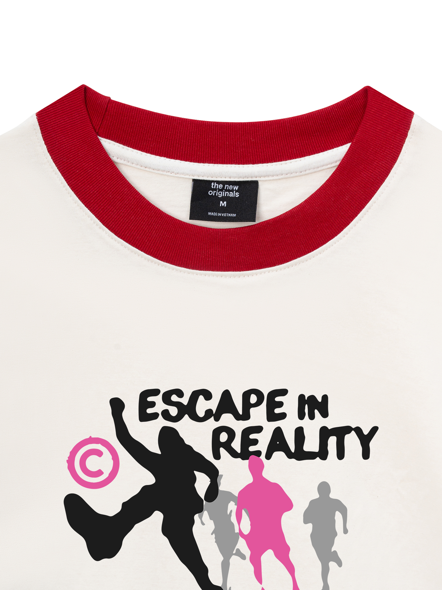 Áo Thun Ringer Relaxed Fit Be Bold Escape In Reality