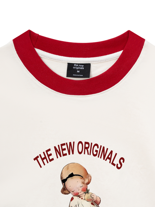 Áo Thun Ringer Relaxed Fit Only Happiness everyday