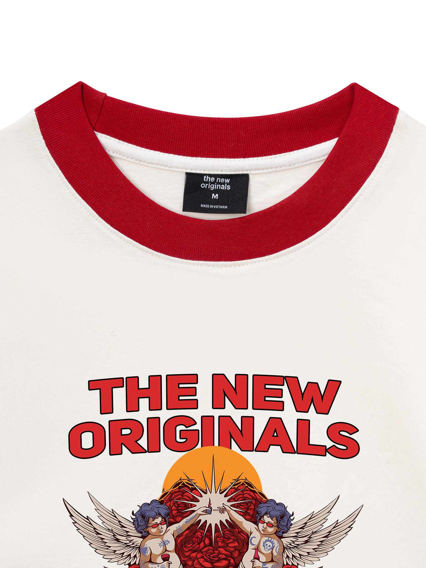 Áo Thun Ringer Relaxed Fit Player Angle