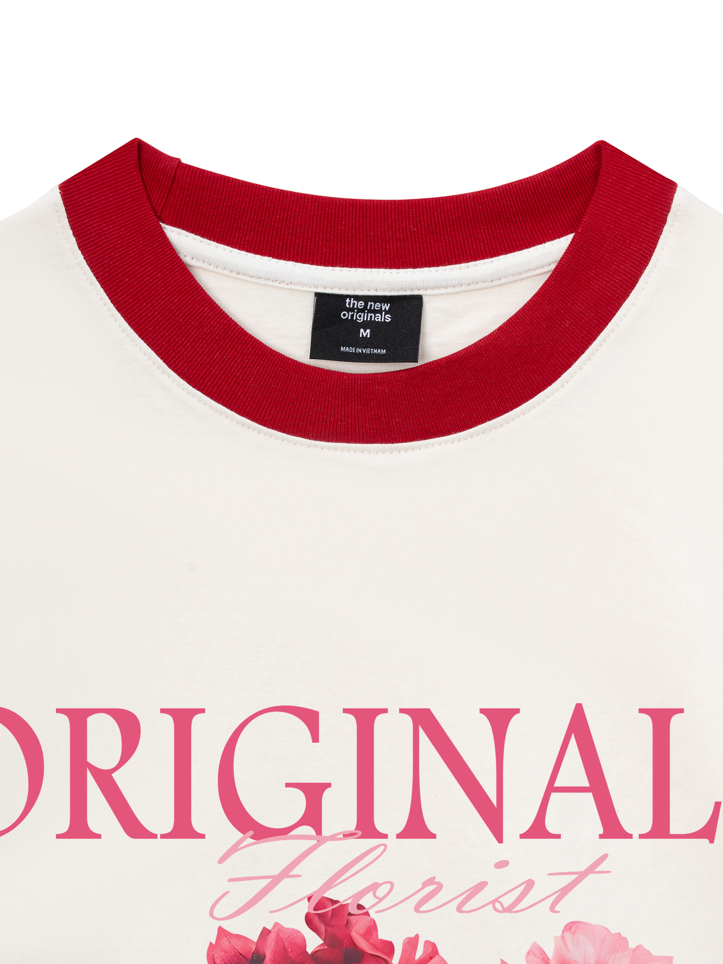 Áo Thun Ringer Relaxed Fit Summer Vibes Originals Florist
