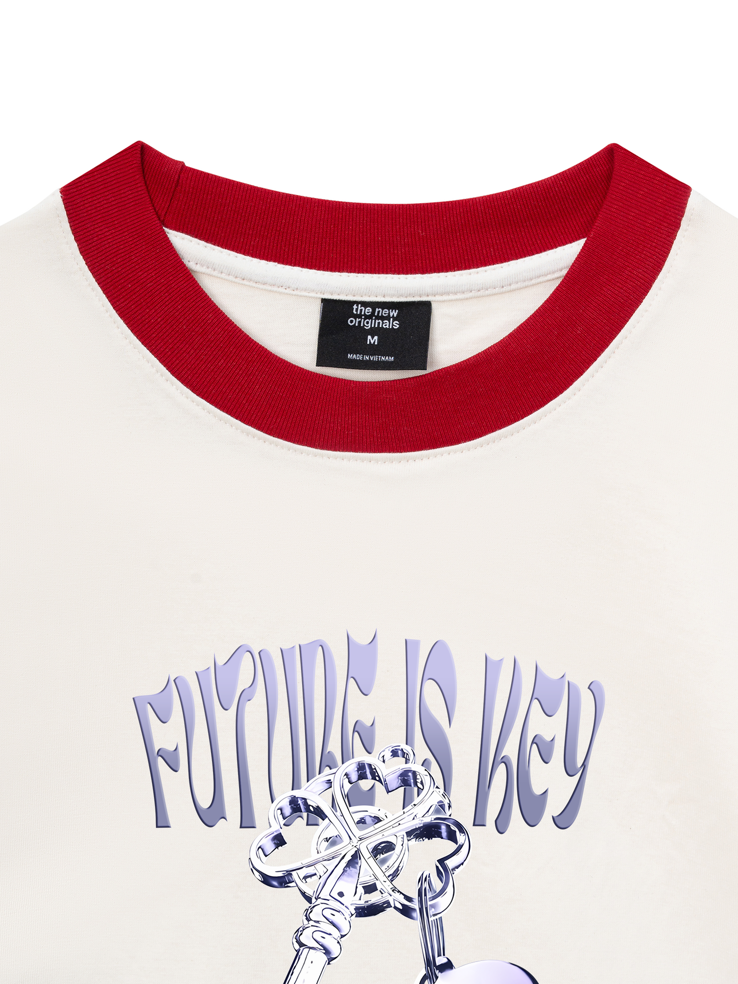 Áo Thun Ringer Relaxed Fit Be Bold Future Is Key