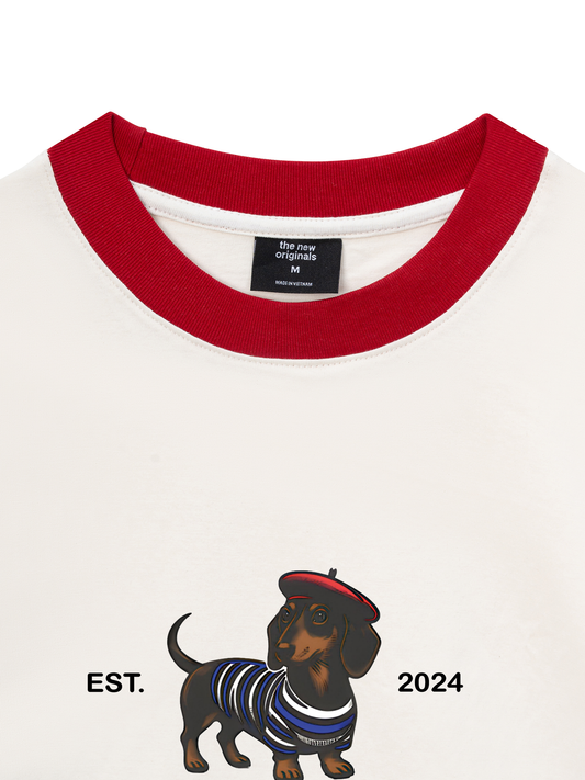 Áo Thun Ringer Relaxed Fit Bonjour Originals