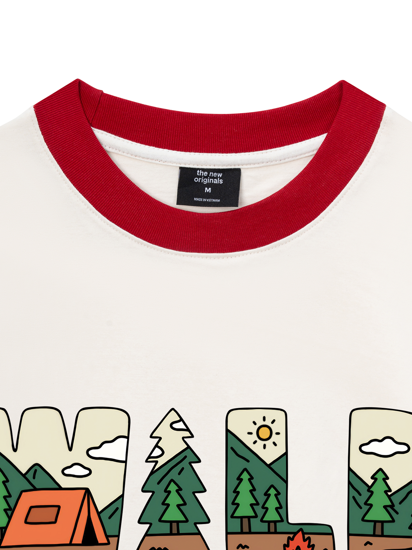 Áo Thun Ringer Relaxed Fit WILD