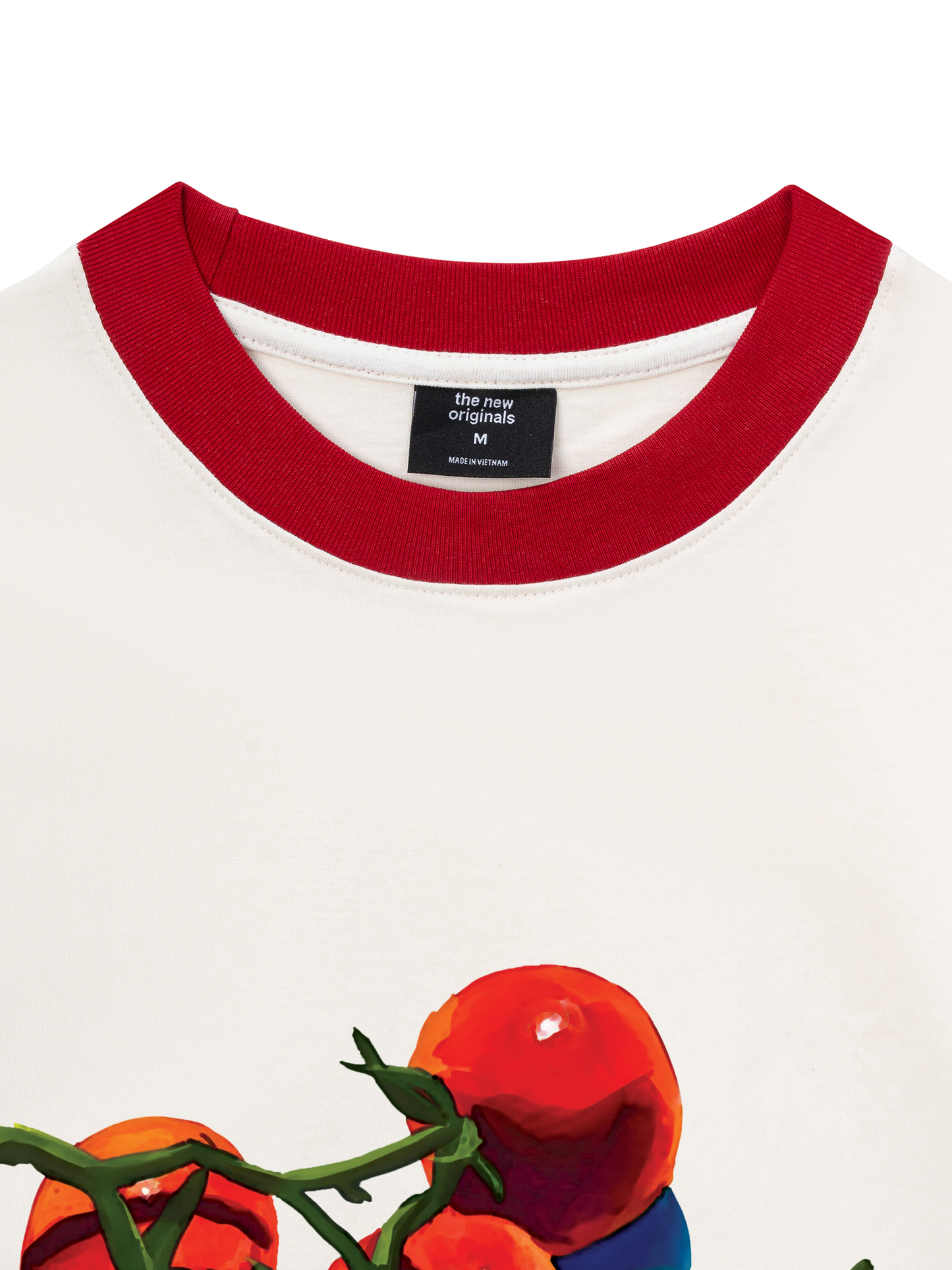 Áo Thun Ringer Relaxed Fit Tomato - Bloom & Fruit
