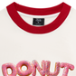 Áo Thun Ringer Relaxed Fit Foody Donut Sprinkles