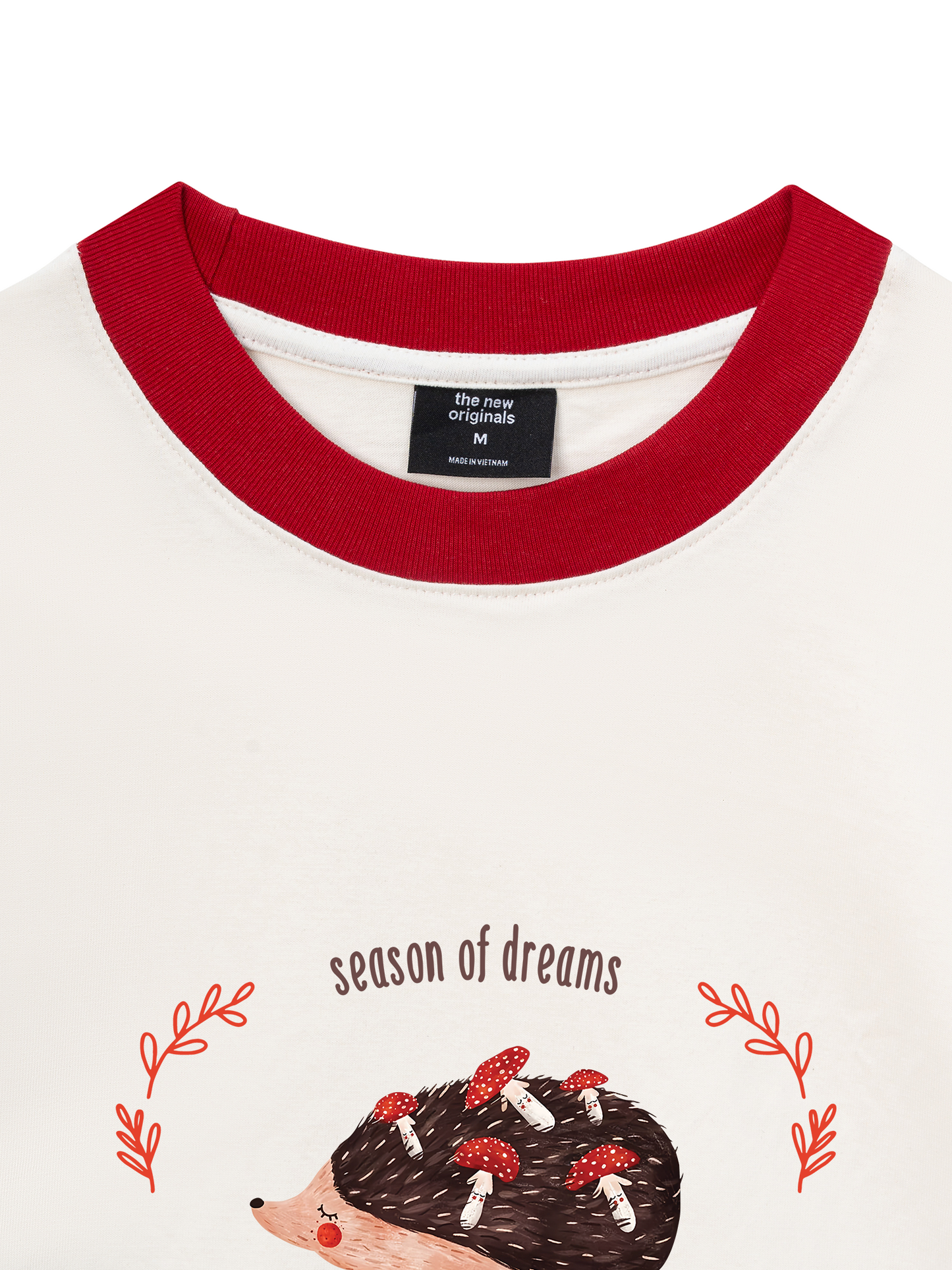 Áo Thun Ringer Relaxed Fit Autumn Season of Dreams