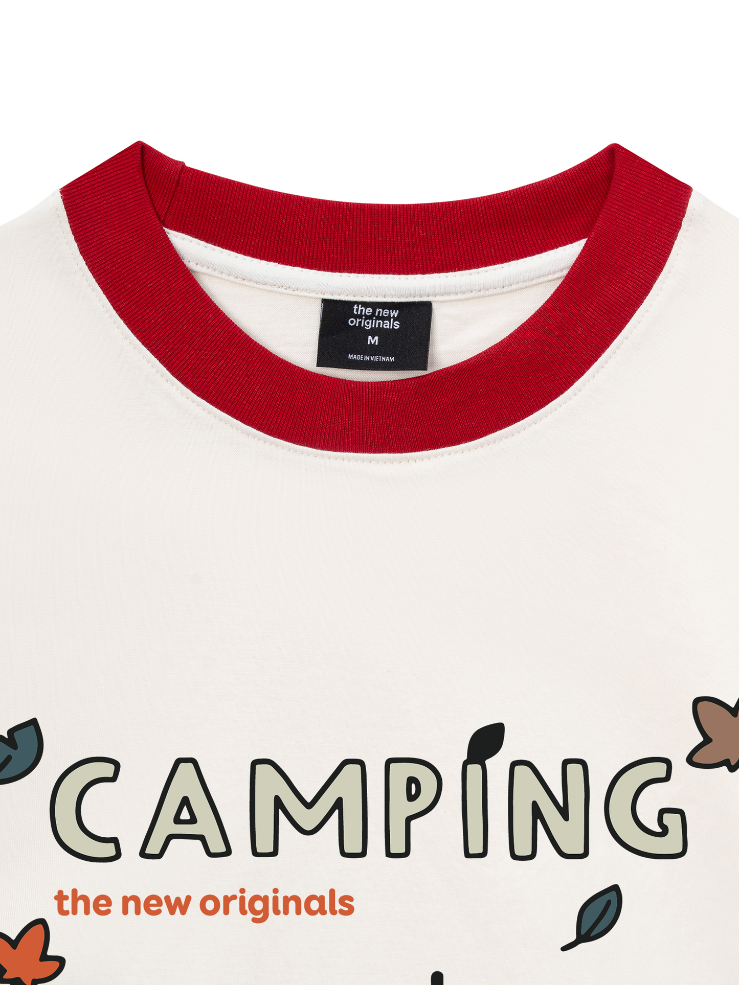 Áo Thun Ringer Relaxed Fit Go Camping