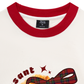 Áo Thun Ringer Relaxed Fit Sweet Pastry Red Plaid Bow